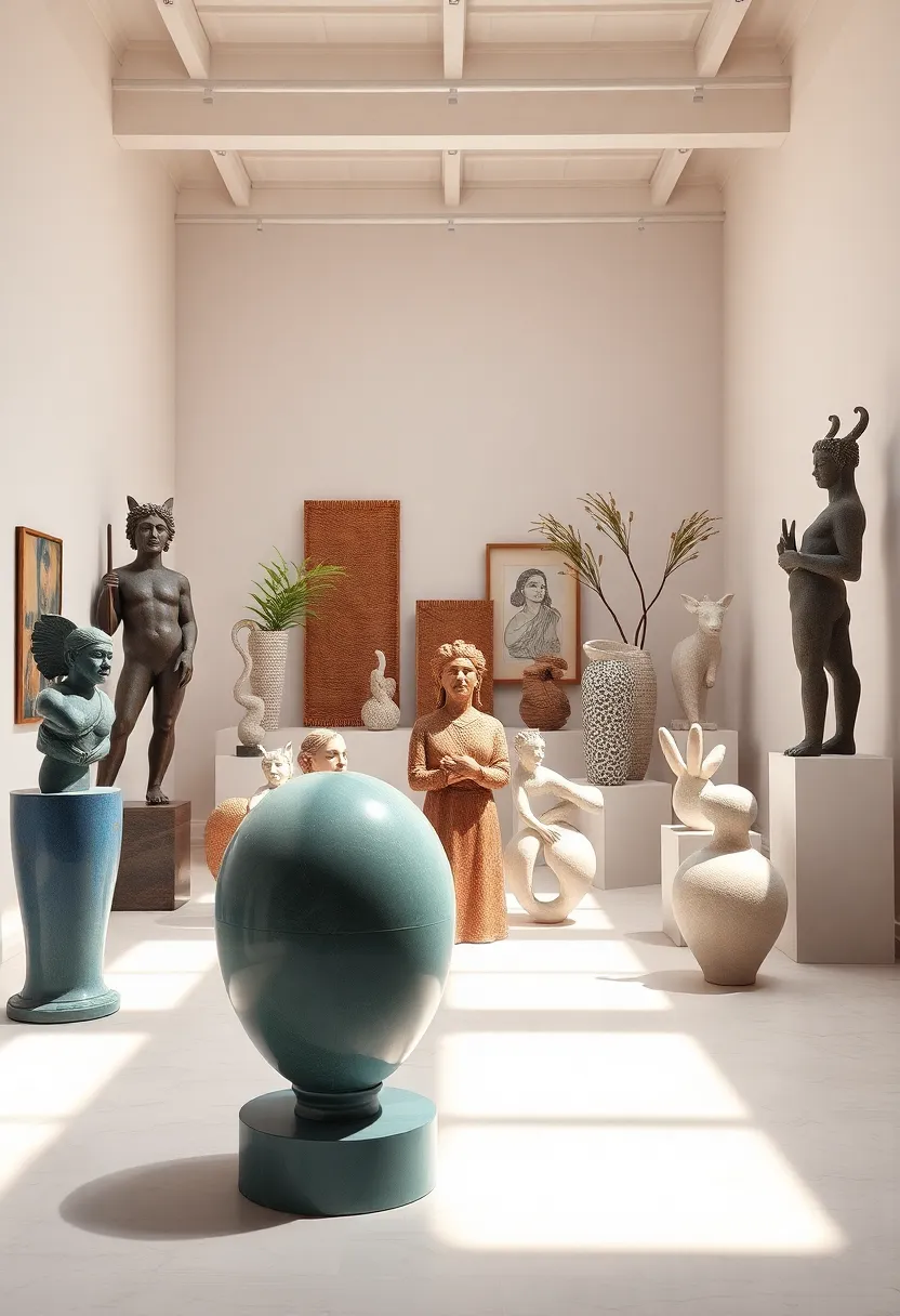 Embracing Diversity: Eclectic Sculptures from Around the Globe