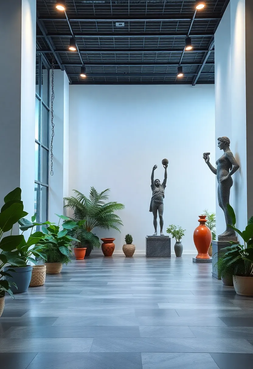 The Harmonious Fusion of Nature and Art in Urban Spaces