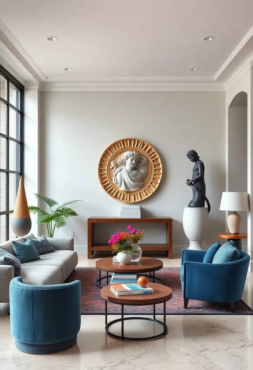 Sculptural Focal Points: Designing Around a Masterpiece