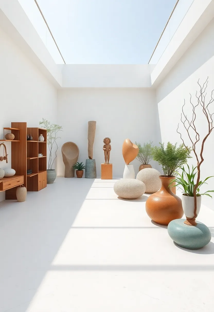 seasonal Sculptures: art that Changes with time and Weather