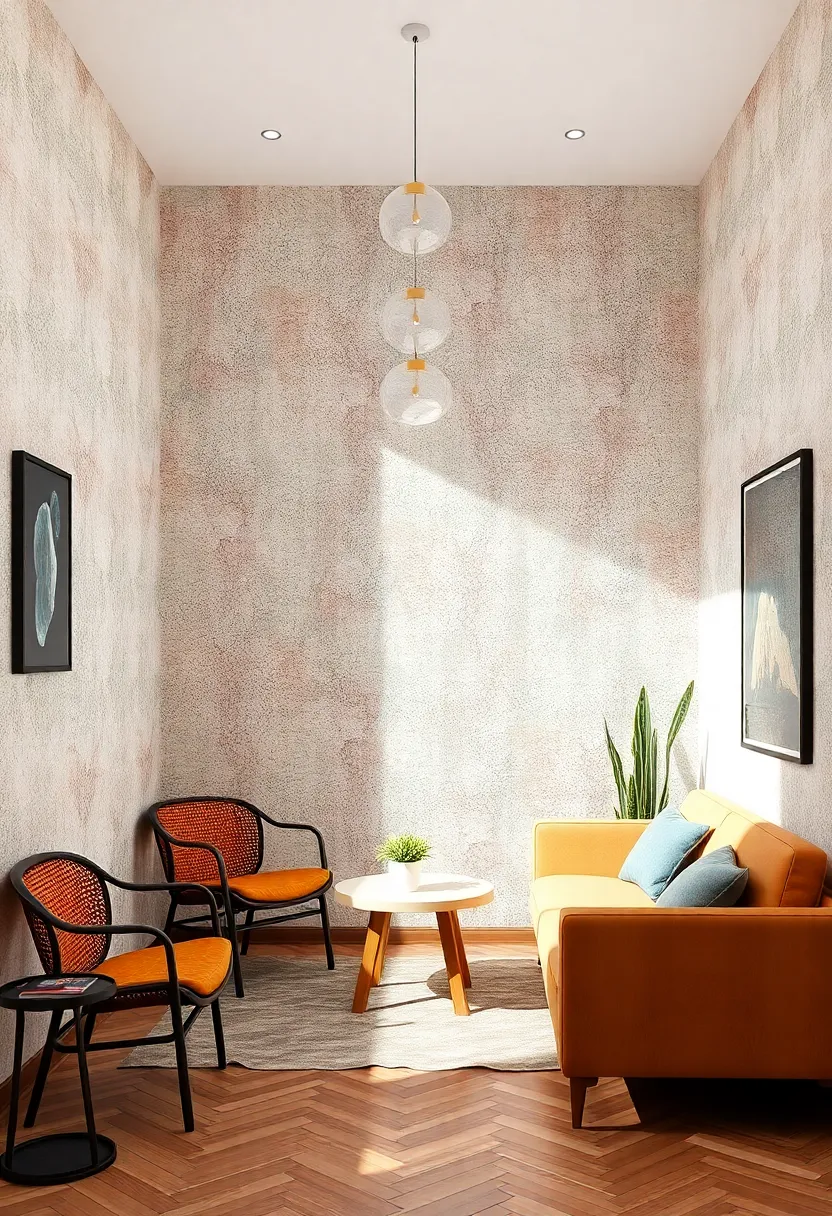 Mixing Patterns: how Textured Walls complement Diverse Interior Styles