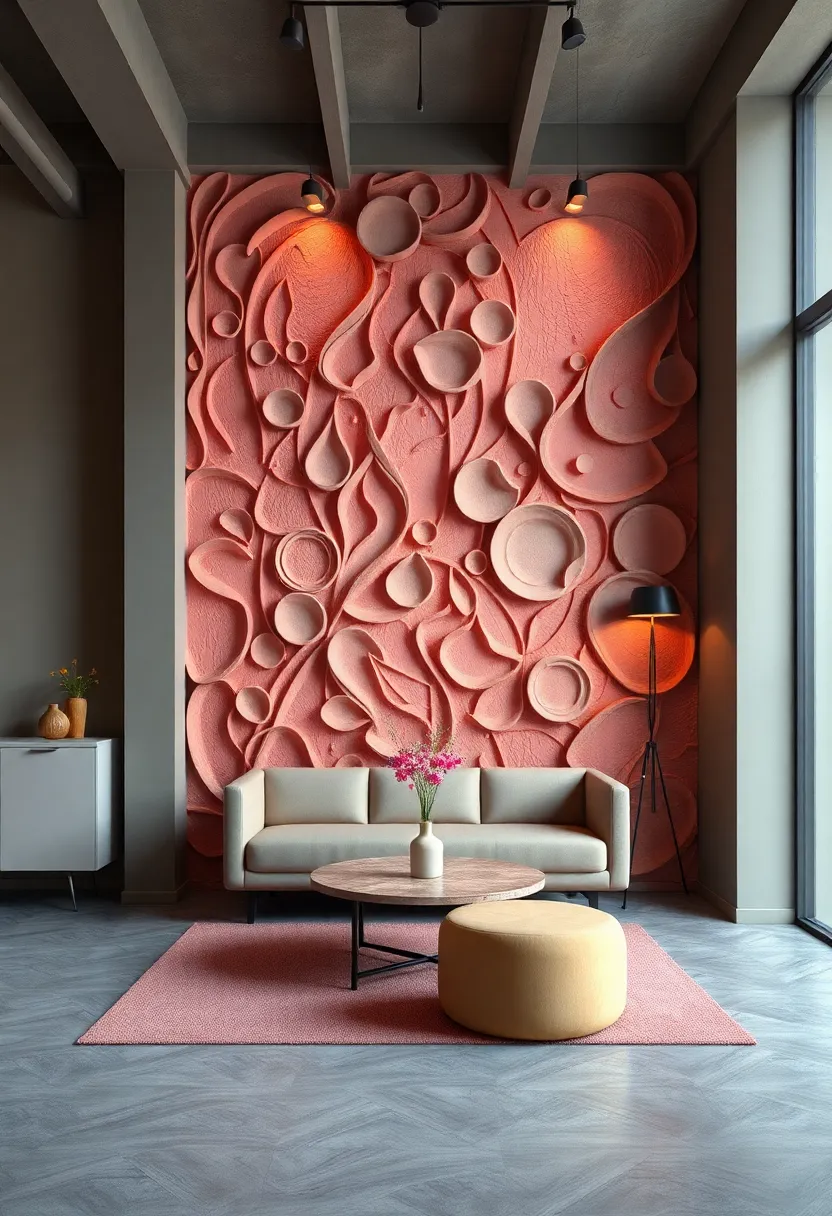 Textured Wall Art: Innovating Spaces with Three-Dimensional Statements