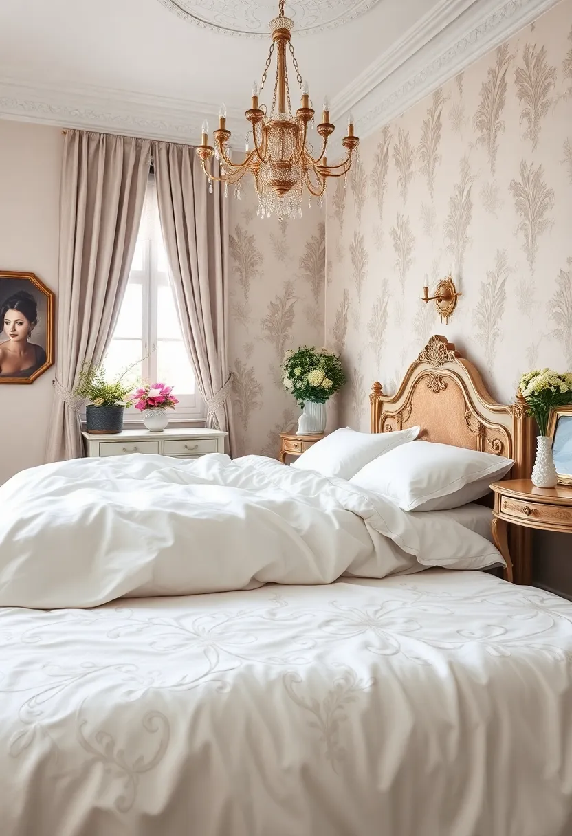 Delicate Bed Linens: Exploring Egyptian Cotton and Silk Blends