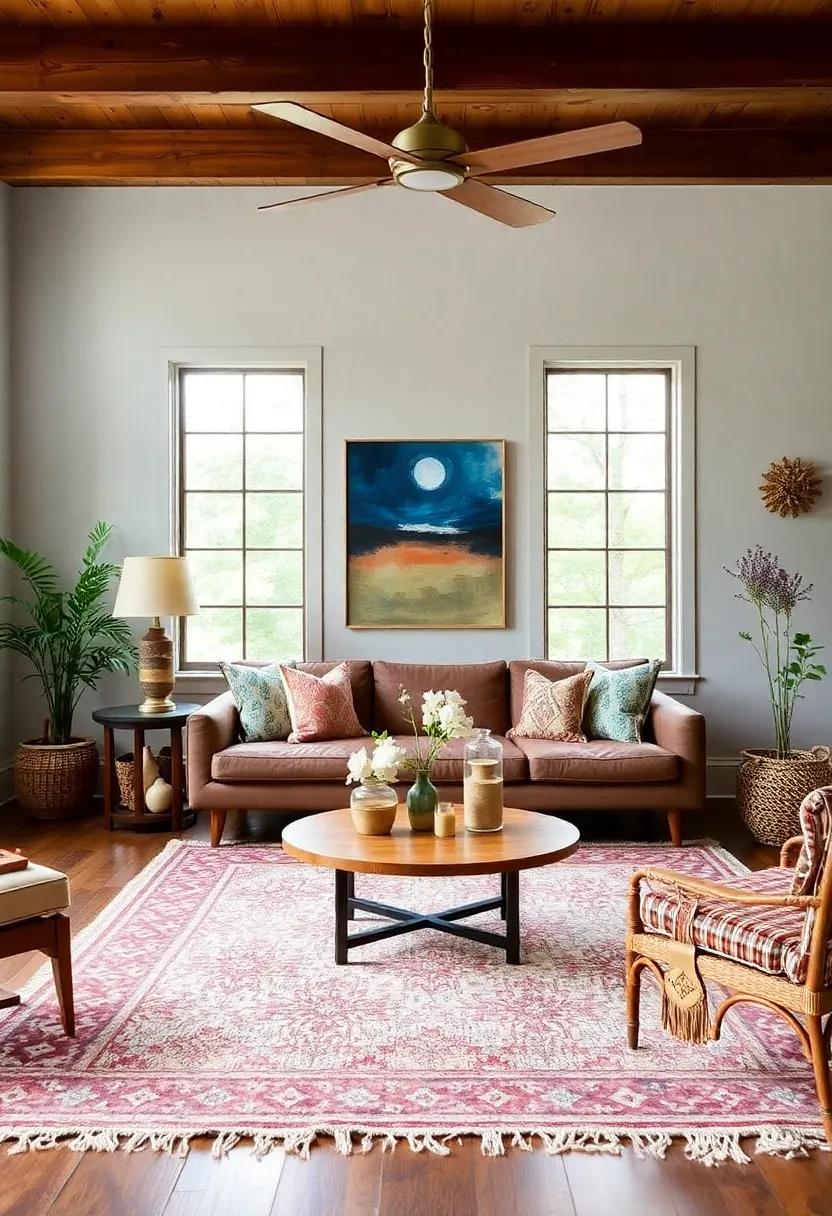 Embracing the Bohemian Aesthetic in Custom-Made Living Room Furniture