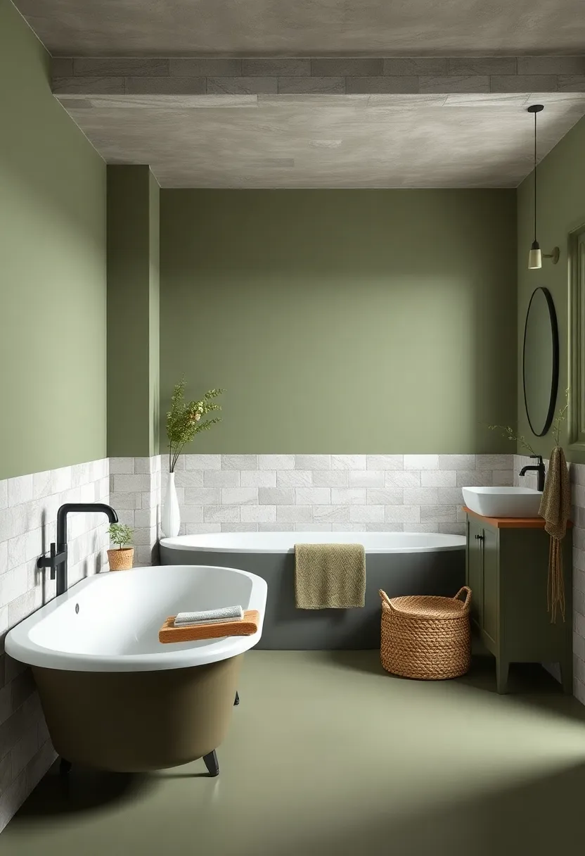 Faded Olive Green: This muted⁢ green brings⁢ countryside elegance ⁣and ‍works beautifully with botanical accents