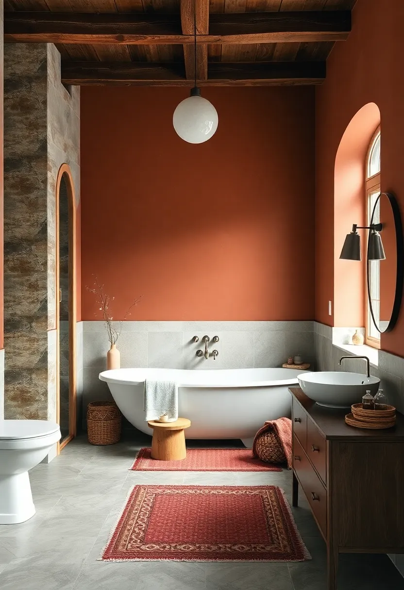 Muted Terracotta: Earthy and grounding, this hue ‌pairs beautifully with reclaimed wood and vintage fixtures ​for‌ rustic elegance