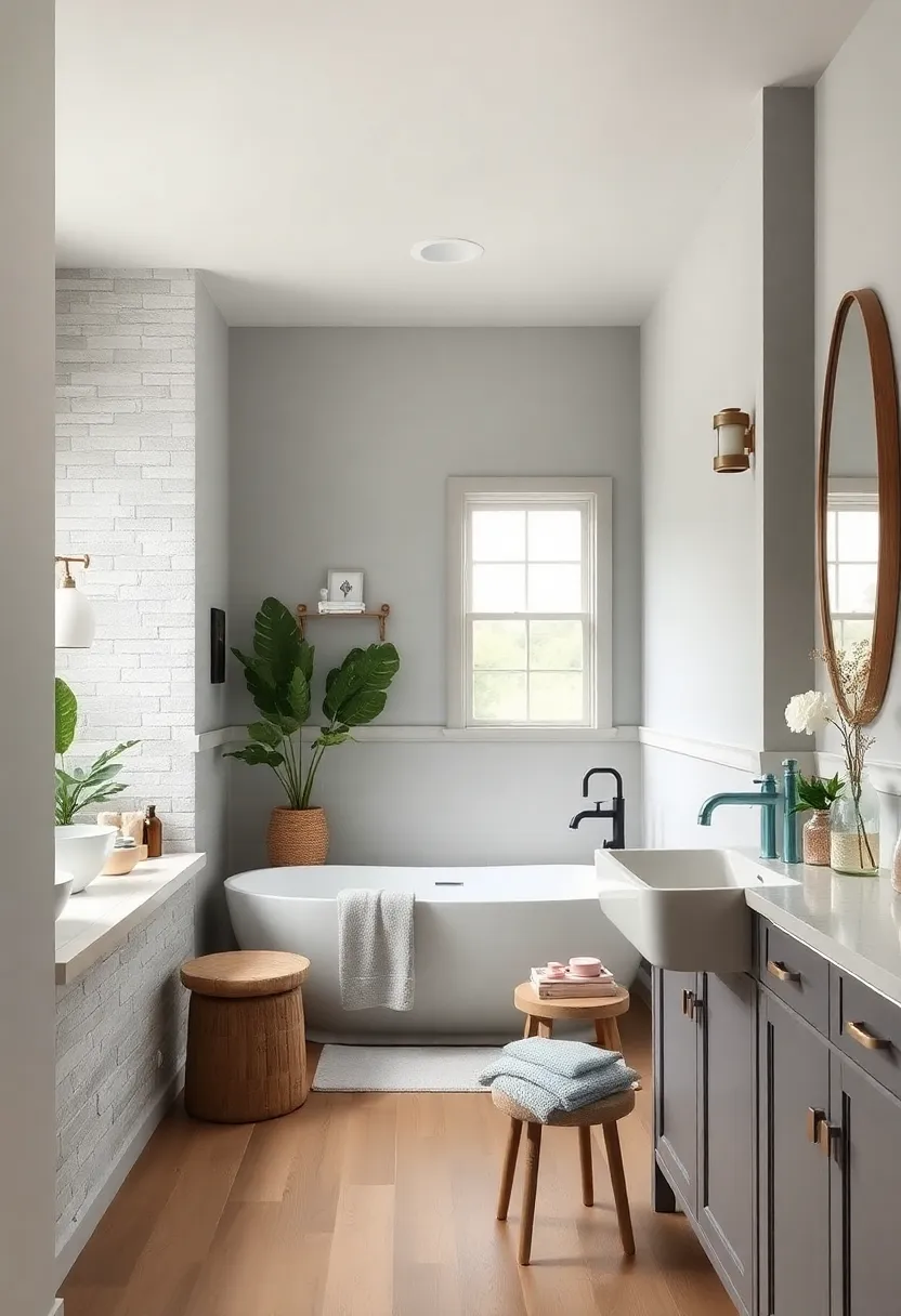 Seafoam ⁤Gray: A ⁤serene gray with blue-green hints, perfect​ for evoking coastal farmhouse elegance