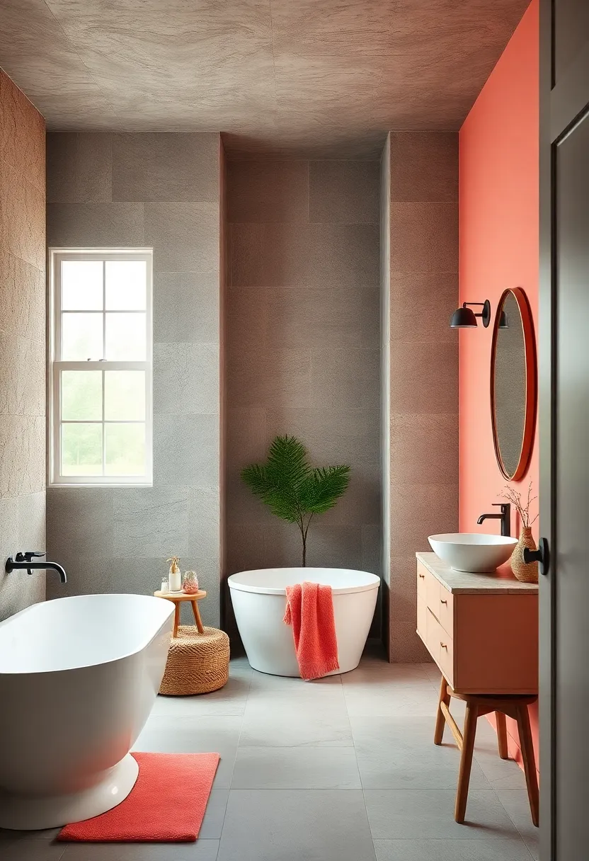 Soft Coral: Light and invigorating, soft‍ coral adds‌ a cheerful touch without clashing with‍ farmhouse simplicity