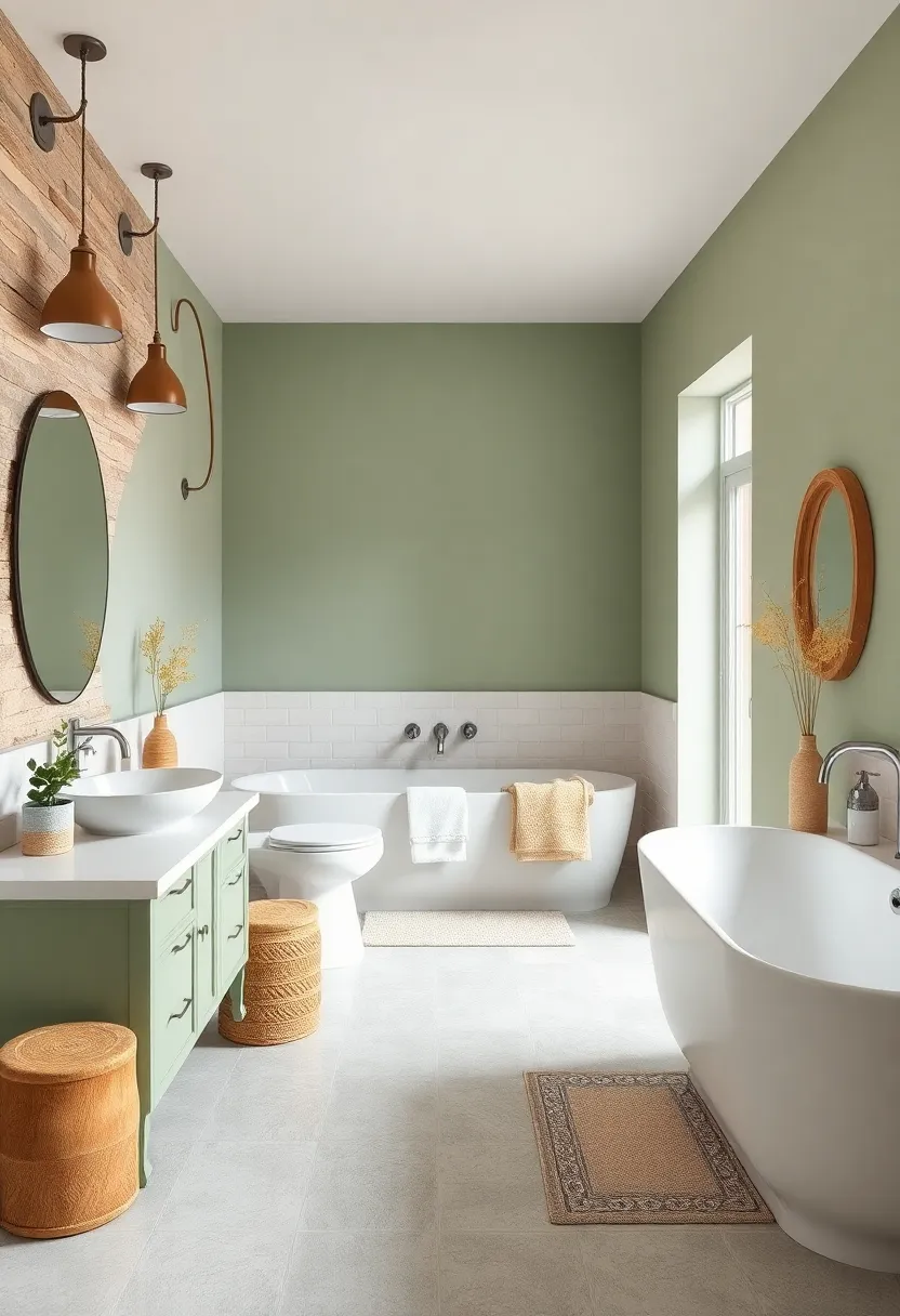 Soft Sage Green: A ‍gentle, earthy tone ​that​ evokes the‌ tranquility of nature and complements rustic wooden accents perfectly