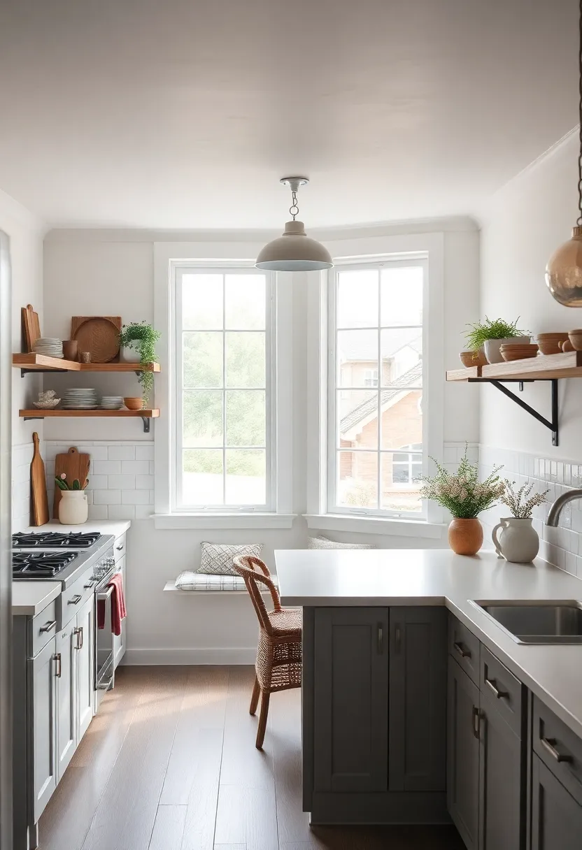 Curating a Collection of Cookbooks as a Decorative Element in the Nook