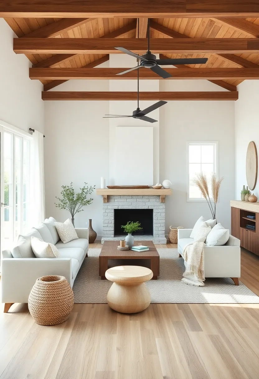 Inviting Warmth through Natural Materials