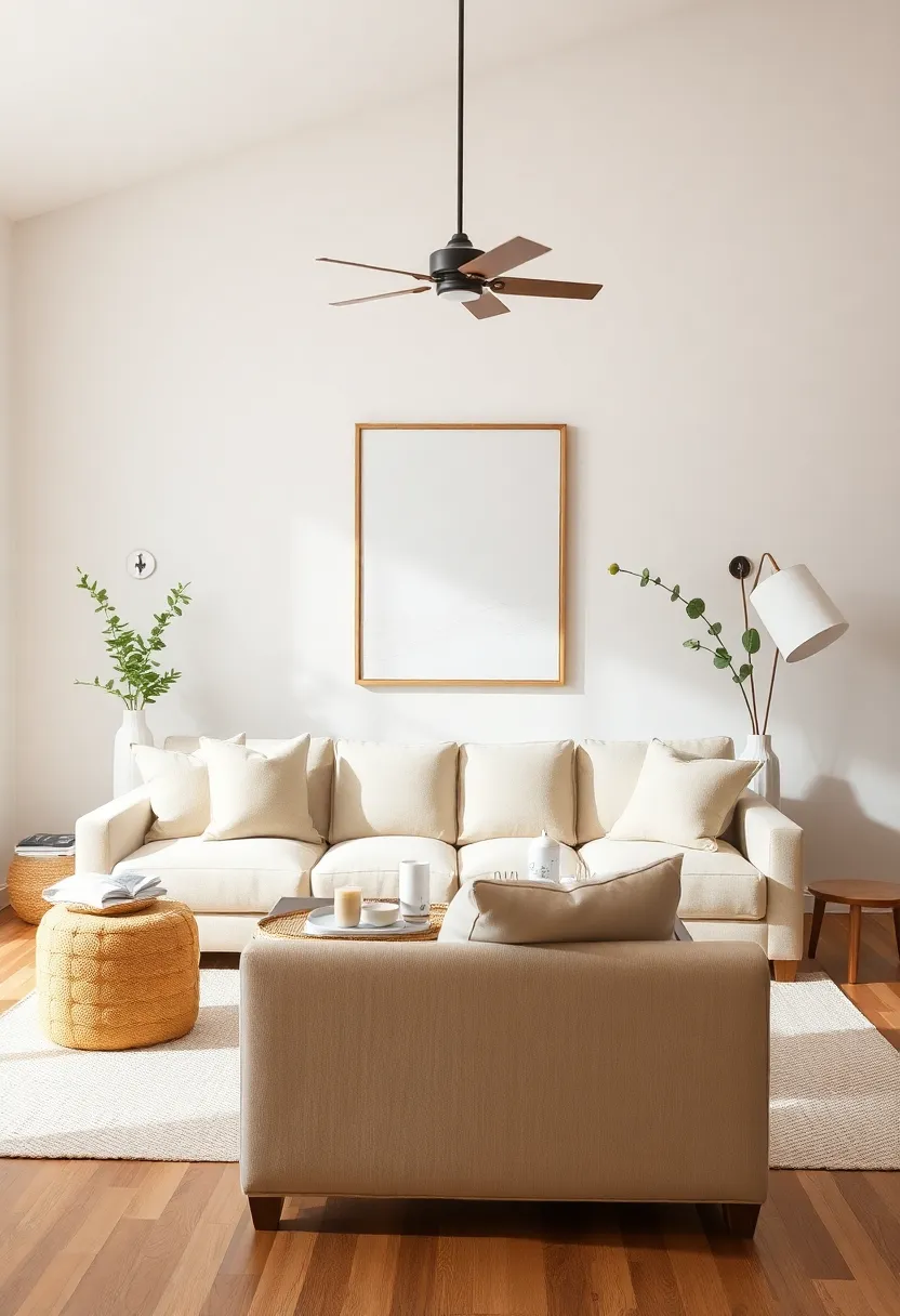 Elevating Your Space ​with Tan⁤ and White‌ Art⁢ Pieces