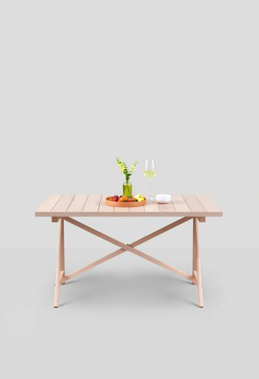 Creative Arts & Crafts Table:⁤ Not just for dining, this table easily ⁣transforms into⁢ your‌ workspace when folded and adjusted
