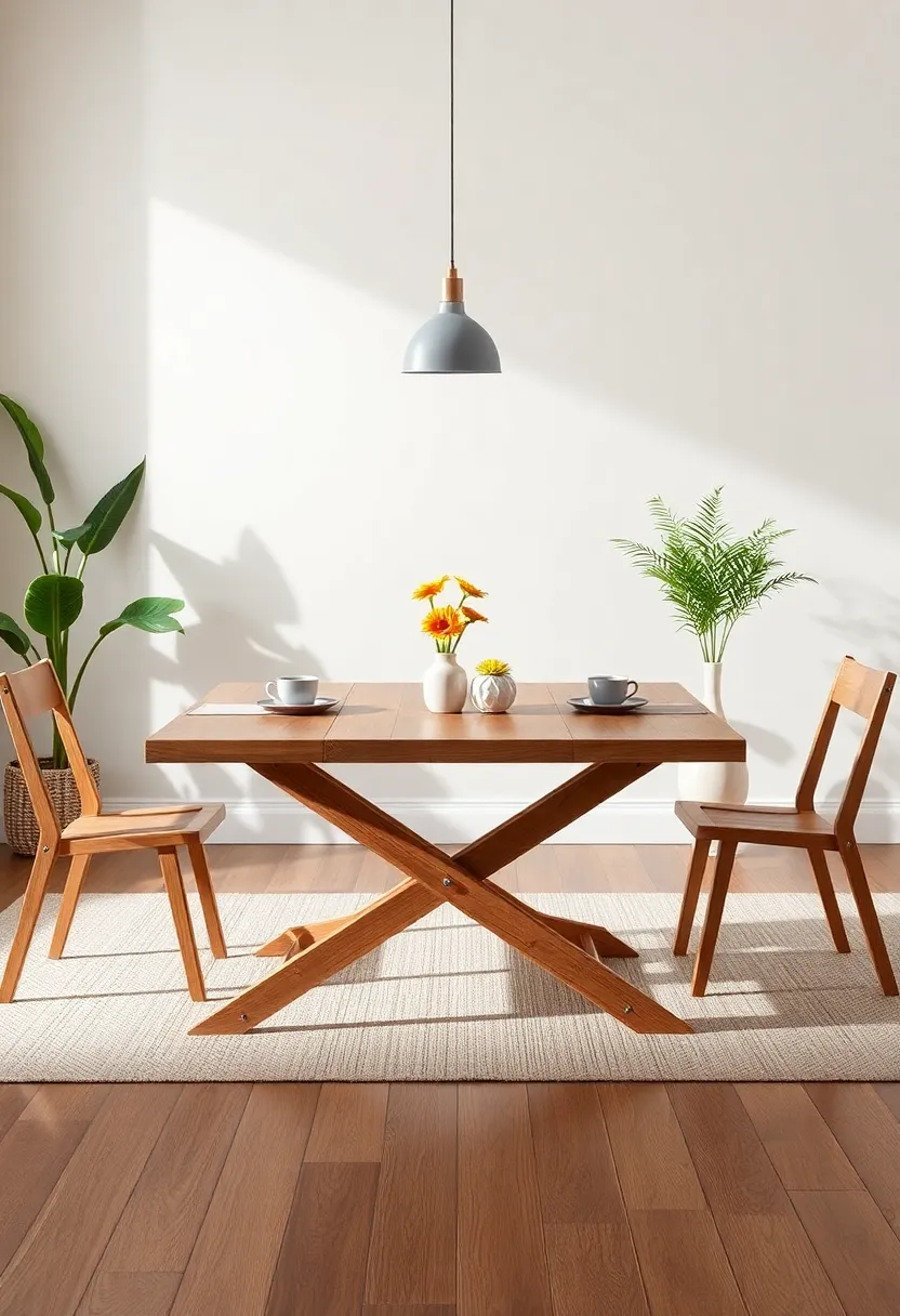 Rustic Farmhouse Table: Embrace a cozy aesthetic with⁤ this sturdy, space-saving⁢ table that adds character to any room