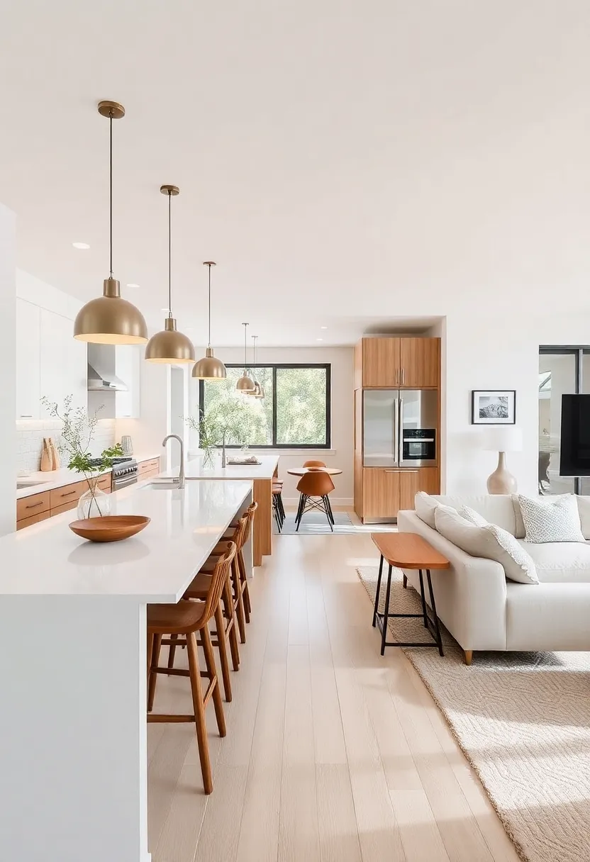 Seamless Transitions: Designing Flow Between Kitchen, Dining, and Living Areas