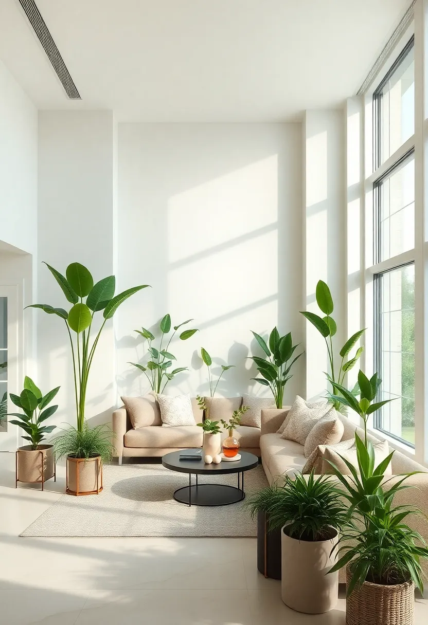 Dynamic Spaces: Rotating Seasonal Plants for a Fresh look Throughout the Year