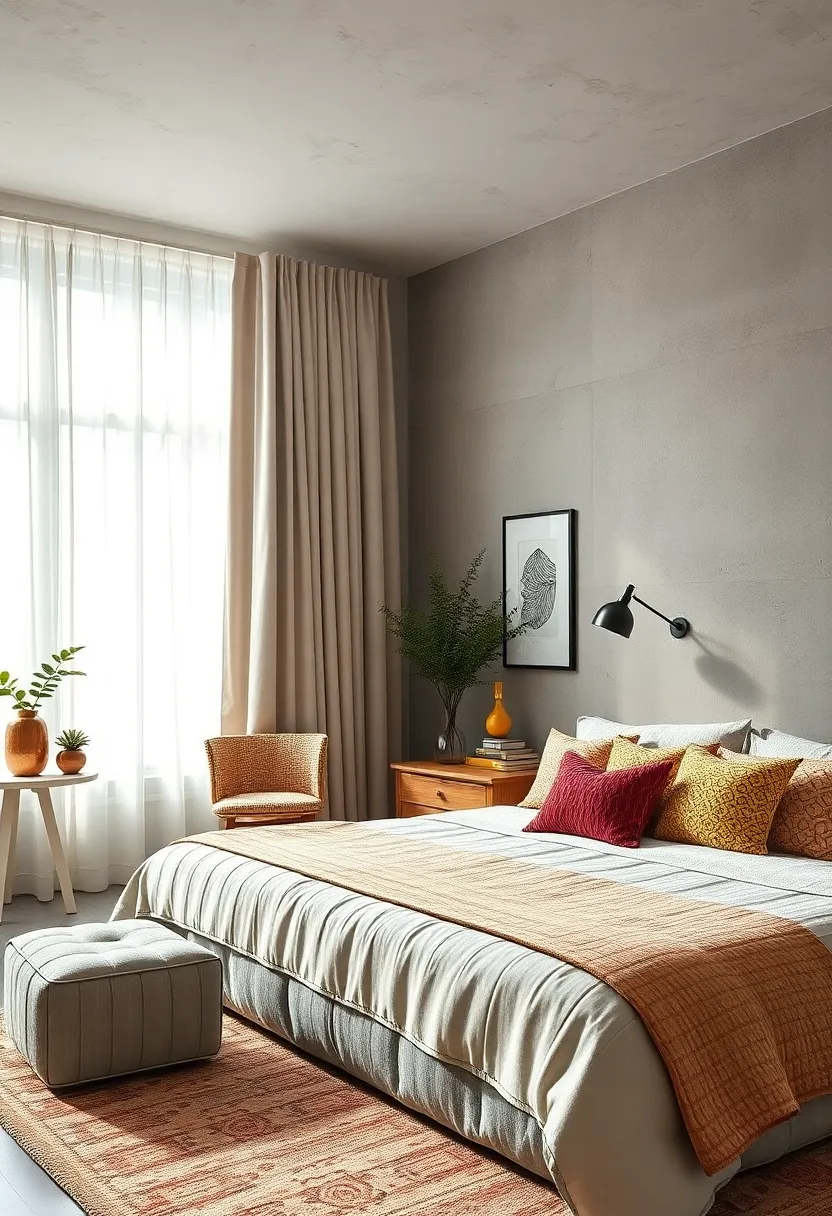 Swap out standard curtains for textured or patterned drapes that enhance your ⁤room’s character