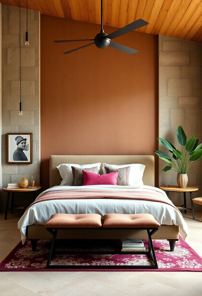 Opt for eclectic ⁣bedside ‌tables‌ by pairing contrasting styles or finishes