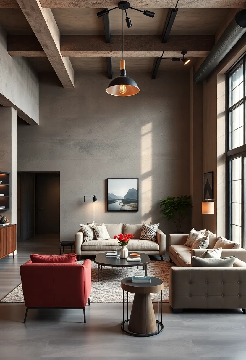 Showcasing Minimalist Industrial Lighting Fixtures ⁤That Highlight Structural Details