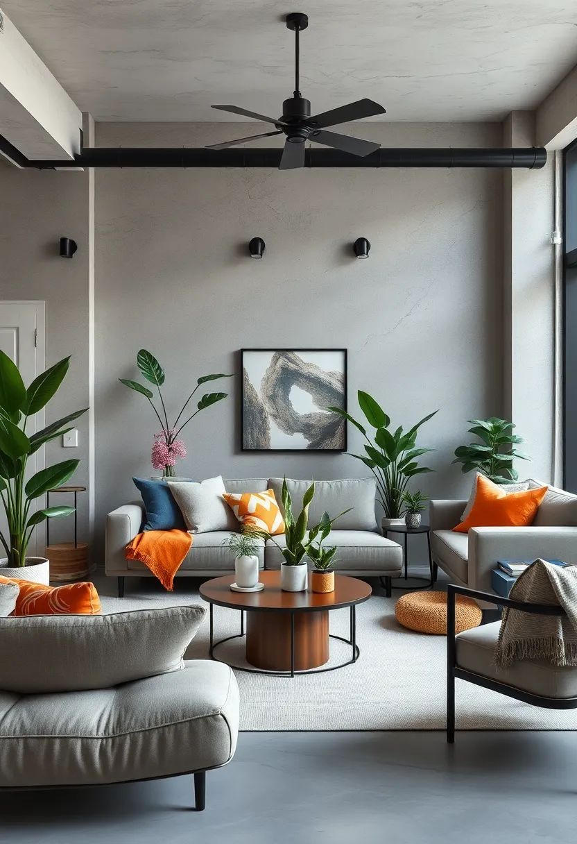 Layering Industrial Elements with Indoor Plants for a‌ Refreshing Touch of⁢ Organic Contrast