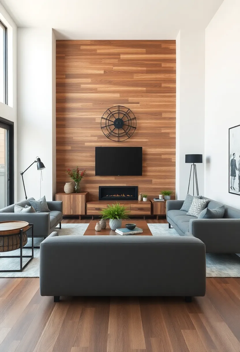 Accessorize with metal sculptures or art pieces that create conversation starters while reinforcing the industrial theme