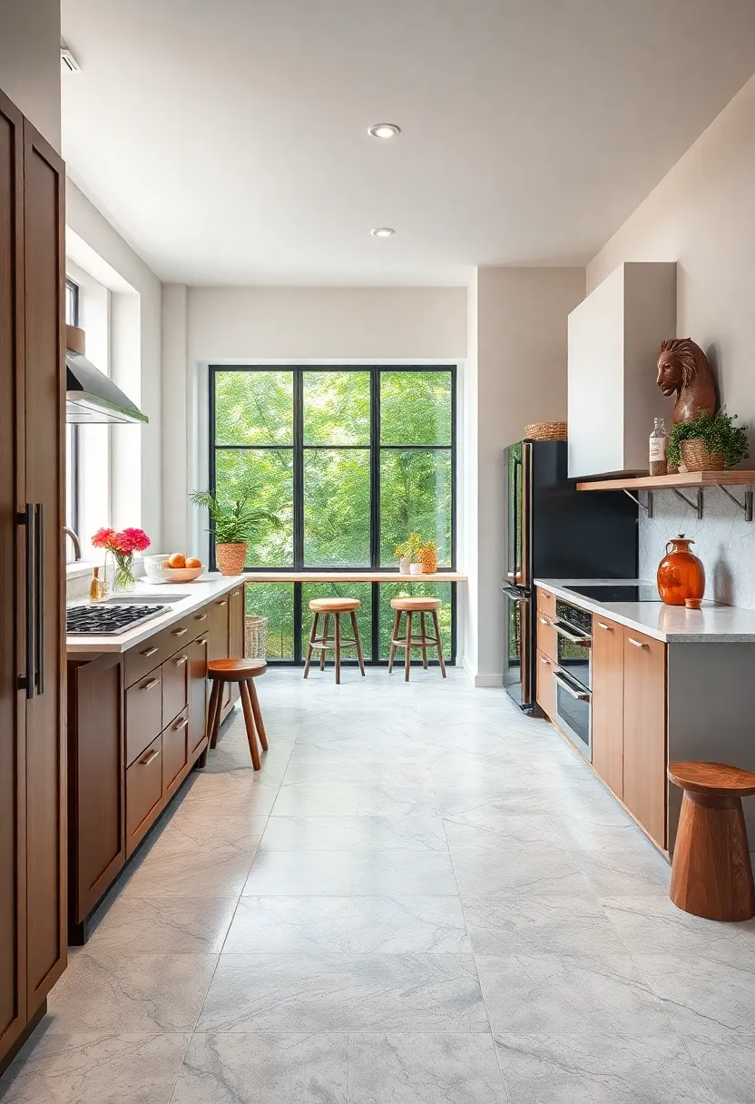 Grey⁣ Marble Look Vinyl ‌Tiles‍ – Sleek and sophisticated tiles with subtle​ veining for ⁣an upscale feel