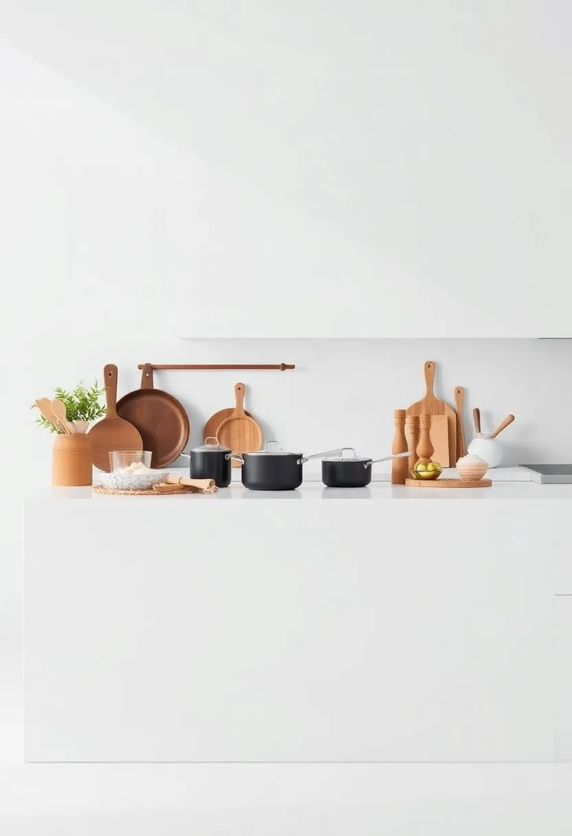 Crafting a Culinary ⁢Display ‌with Beautiful Cookware on Your island