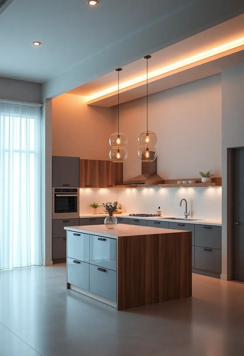 Creative Lighting Solutions⁢ to enhance the ⁤Kitchen Island Atmosphere