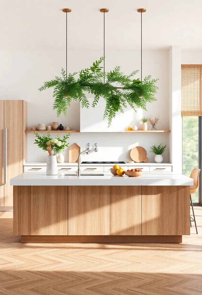 Incorporating Natural ⁣elements‌ for an Organic Kitchen Island Ambiance
