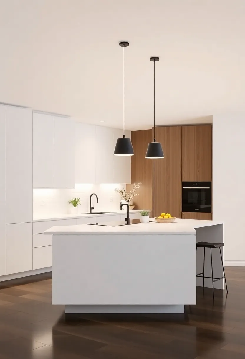 Modern‍ Minimalist Aesthetics for a Stylish⁣ Kitchen island ⁣Transformation