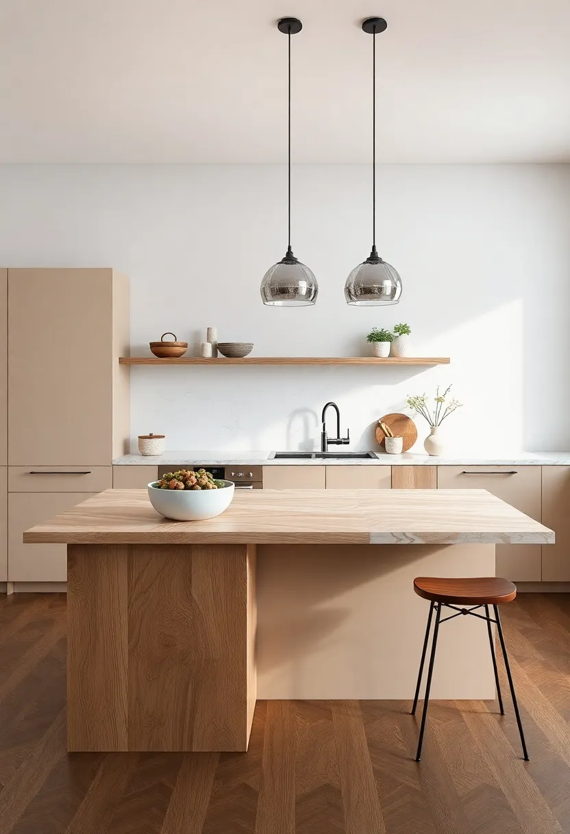 natural Wood Accents that Enhance the Beauty of Your Kitchen Island
