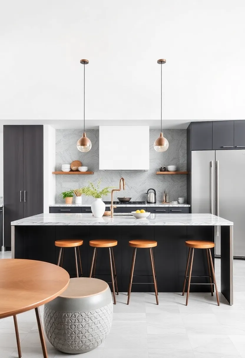 Thoughtful ‌Zones for Functional Gatherings Around ⁢Your​ Kitchen Island