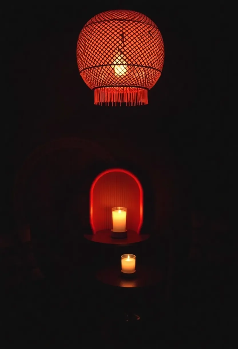 Layered Lighting: Setting the Mood for Your Bohemian-Inspired Space