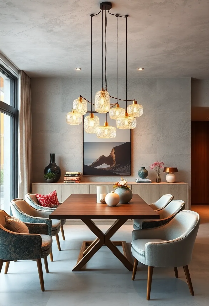 Place LED ​pendant‌ lights in a cluster ⁣above the dining table for a trendy, layered visual ​impact