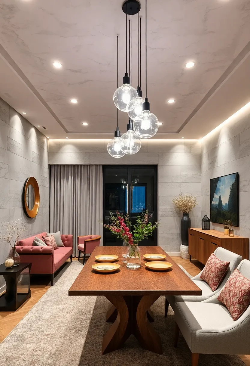 Experiment with pendant⁤ LEDs in unexpected shapes or ‌materials to add a unique ‌design element