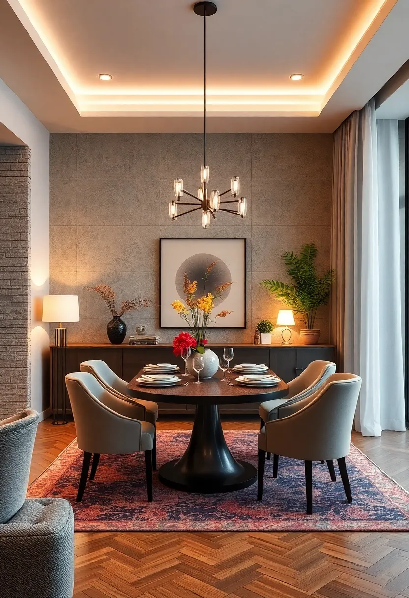 Use LED lamps with dimming features on sideboards to create mood ⁢lighting at varying⁣ levels