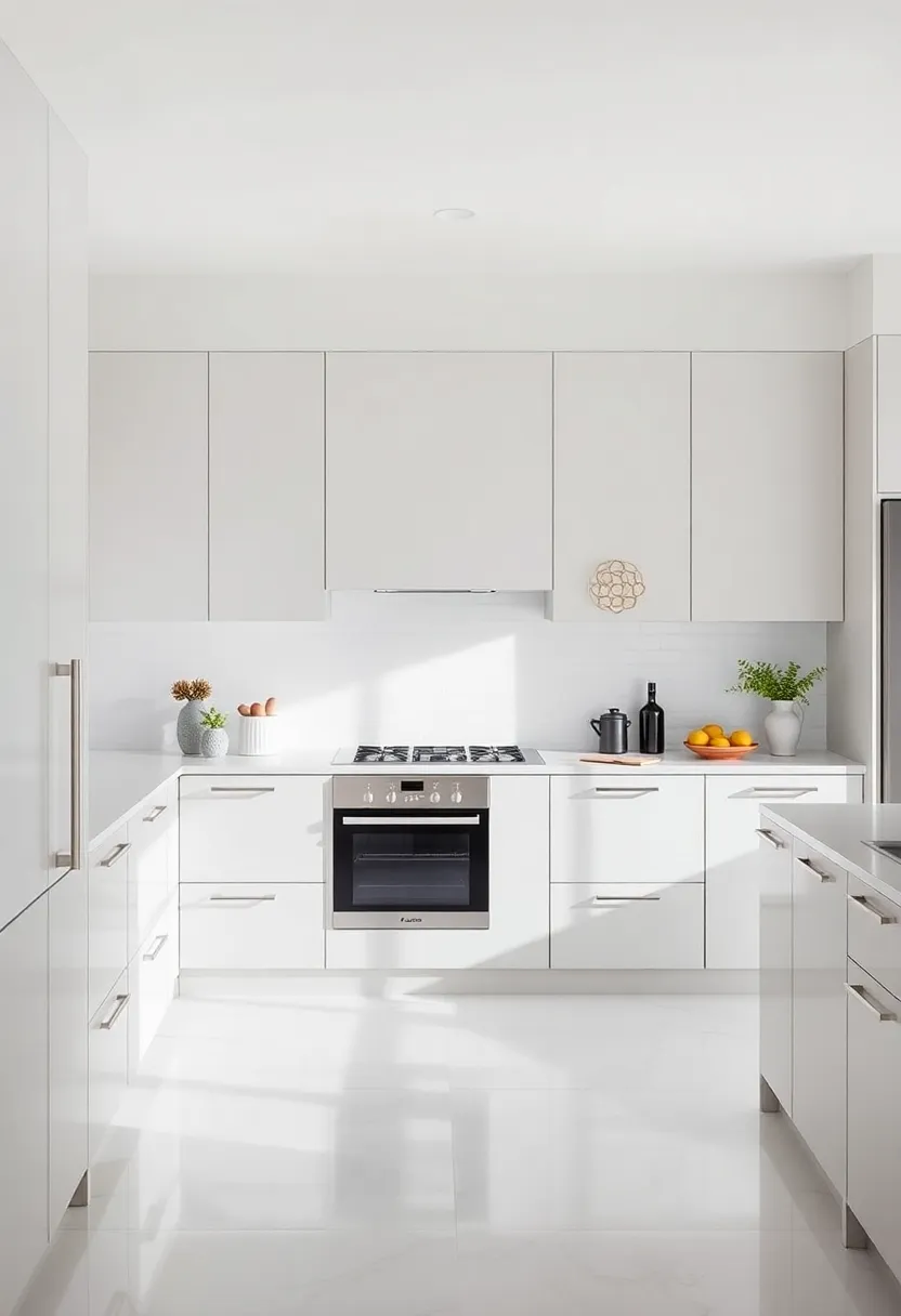 Designing Harmony: Pairing Light Gray Cabinets with Bold Accents