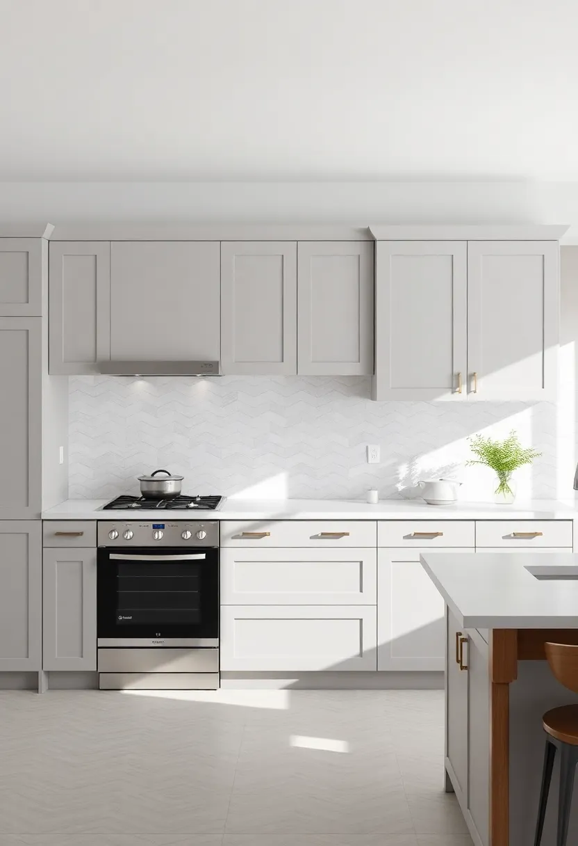 Elevate Your Kitchen with the Subtle Elegance of Light Gray Cabinets