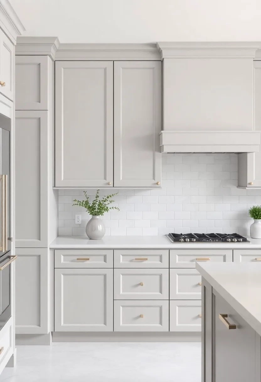 Elevated Details: The Impact of Molding and Trim with Light Gray