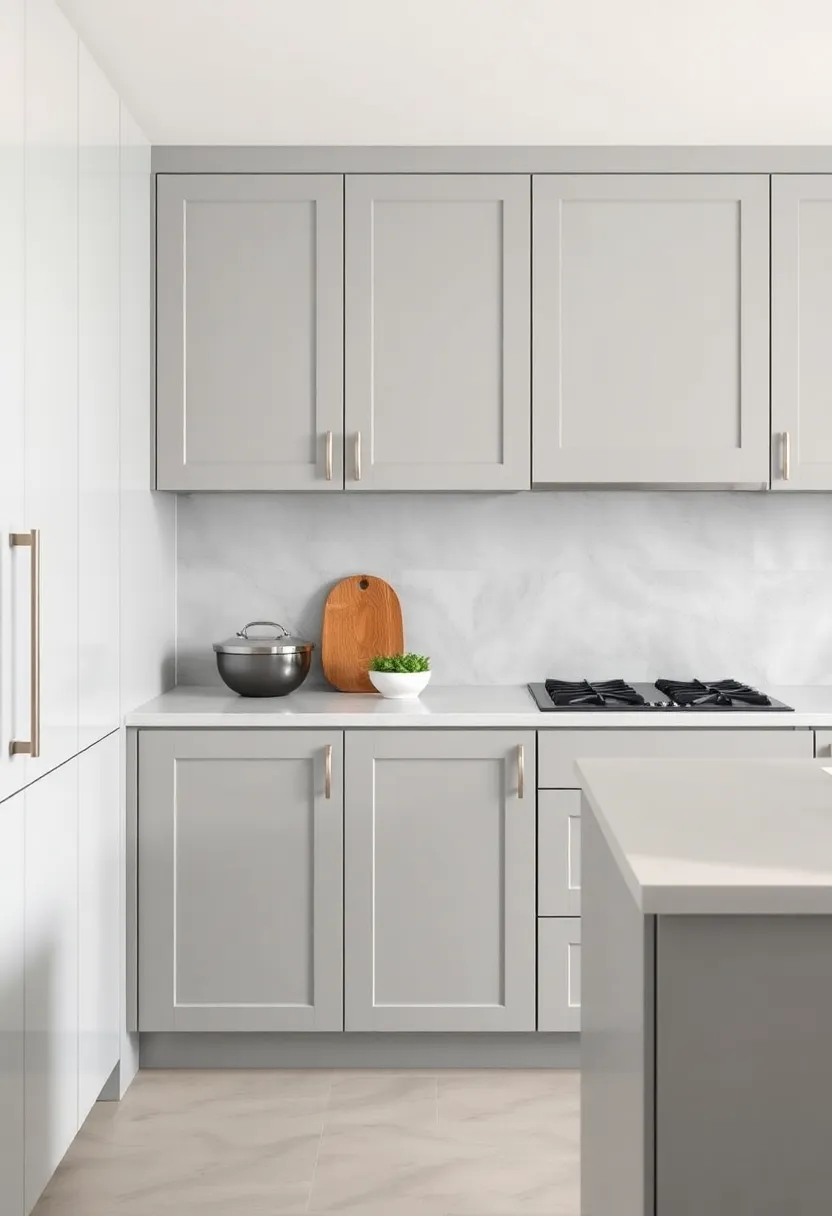 Innovative Storage Solutions Within Light gray Cabinet Designs