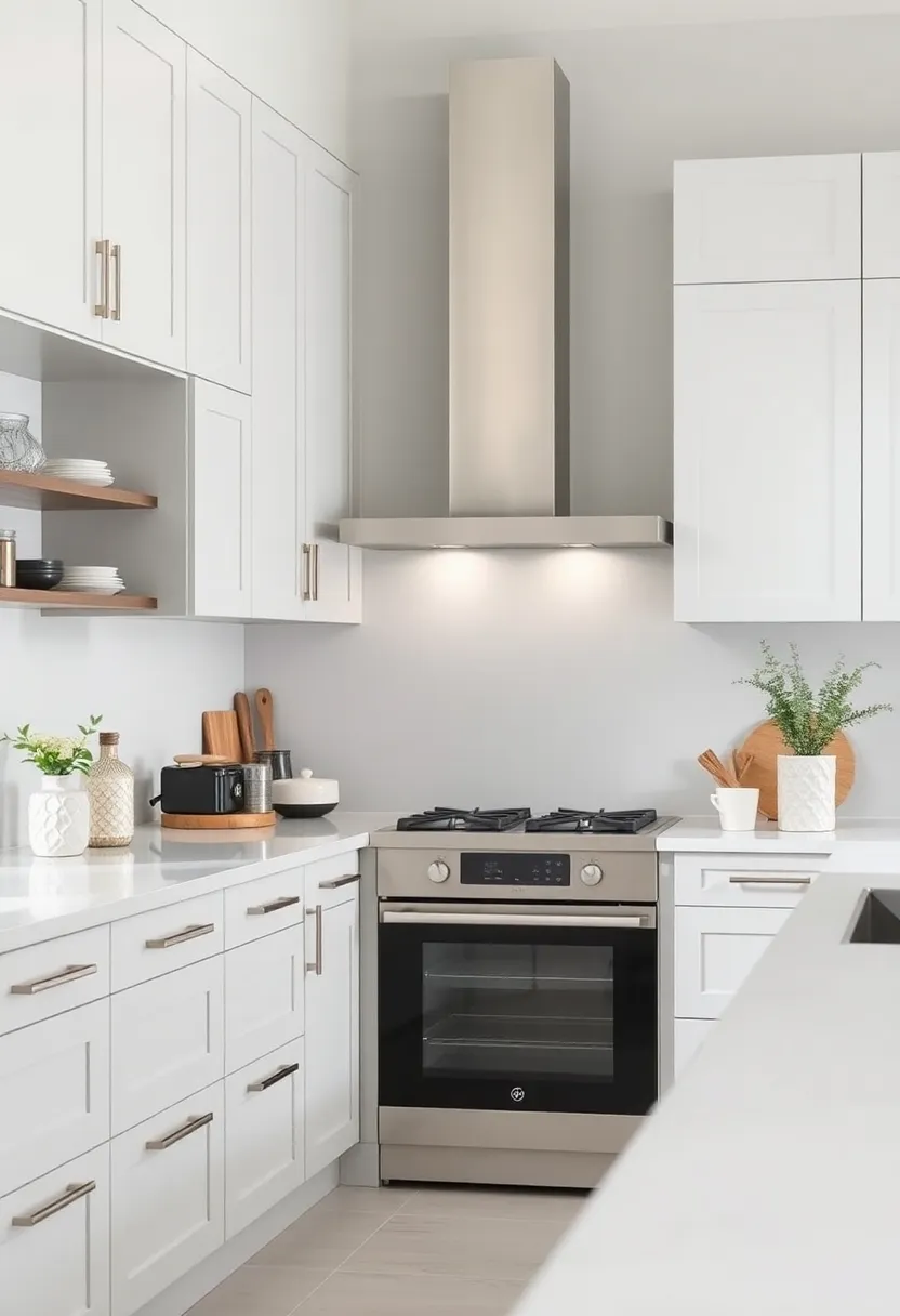 Showcase Your Space: Displaying Decorative Elements with Light Gray