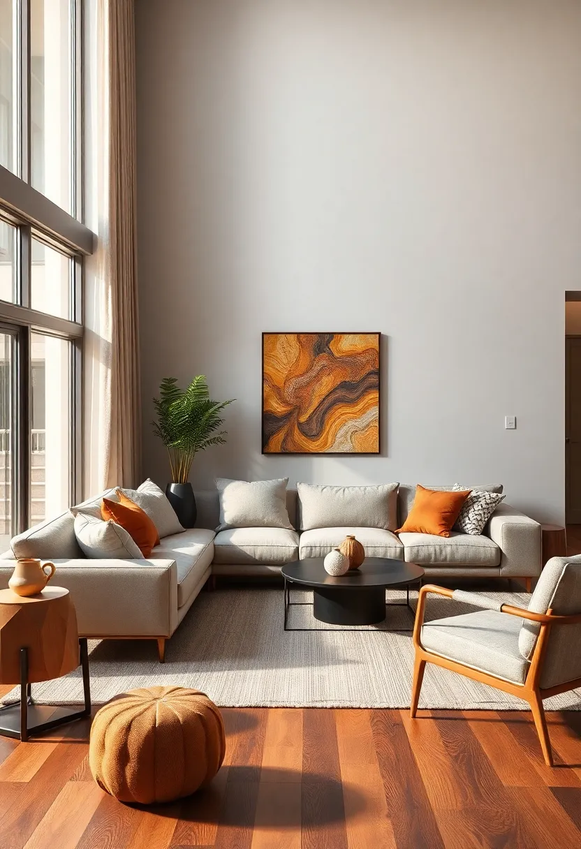 Choosing the Perfect Earth Tone Palette To Evoke Cozy and Inviting ⁢Living Room Vibes