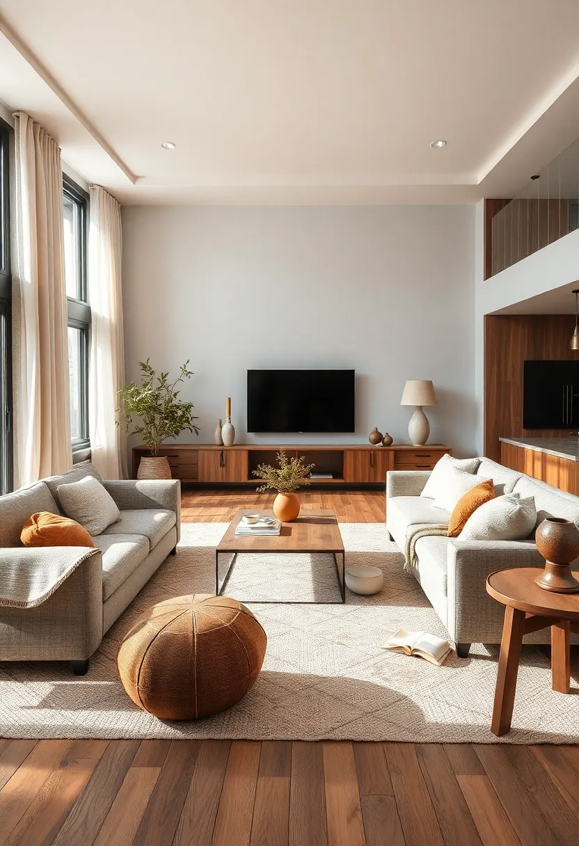 Layering‍ Warm​ Neutrals With Textured Fabrics For Depth And ​Comfort In Your‌ Space