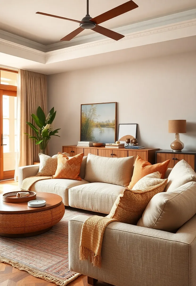 Mixing ⁤Clay And Sand Shades Through Decorative Pillows And Throws For Subtle Elegance