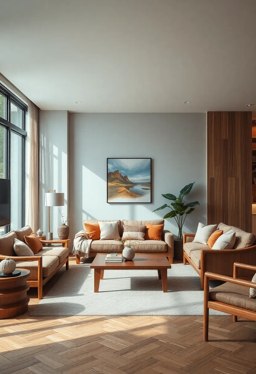 Warm Wooden Furniture Pieces That Harmonize Beautifully With Earth ⁤Tone⁣ Accessories