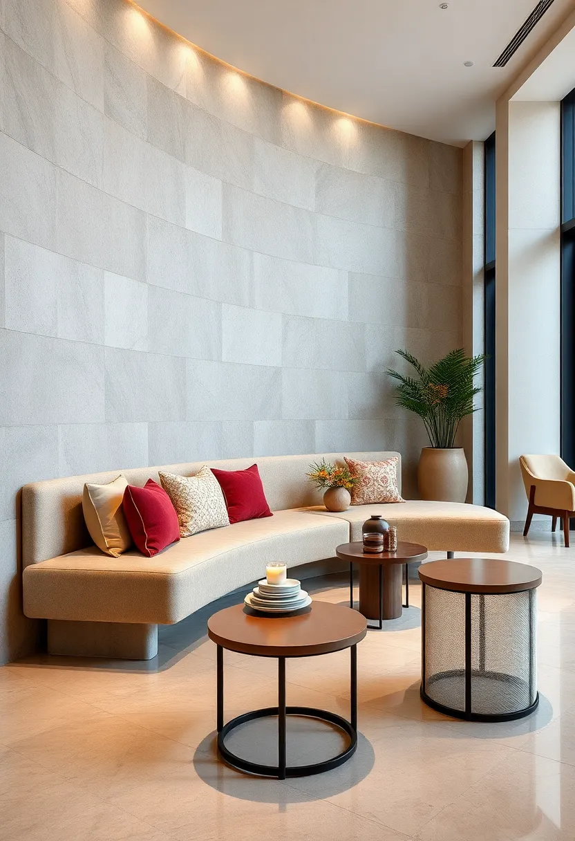 Bench with⁣ Integrated Side Tables – Combining seating and surfaces,​ these multifunctional designs maximize style and utility in ⁤elegant ways