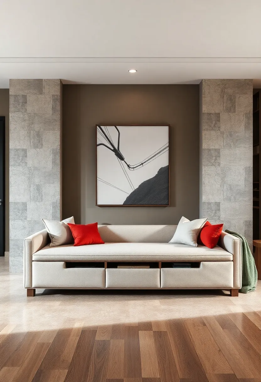 Upholstered Bench with Storage Compartments –‌ Functional and fashionable, this bench hides clever storage while ‍enhancing your ⁣décor