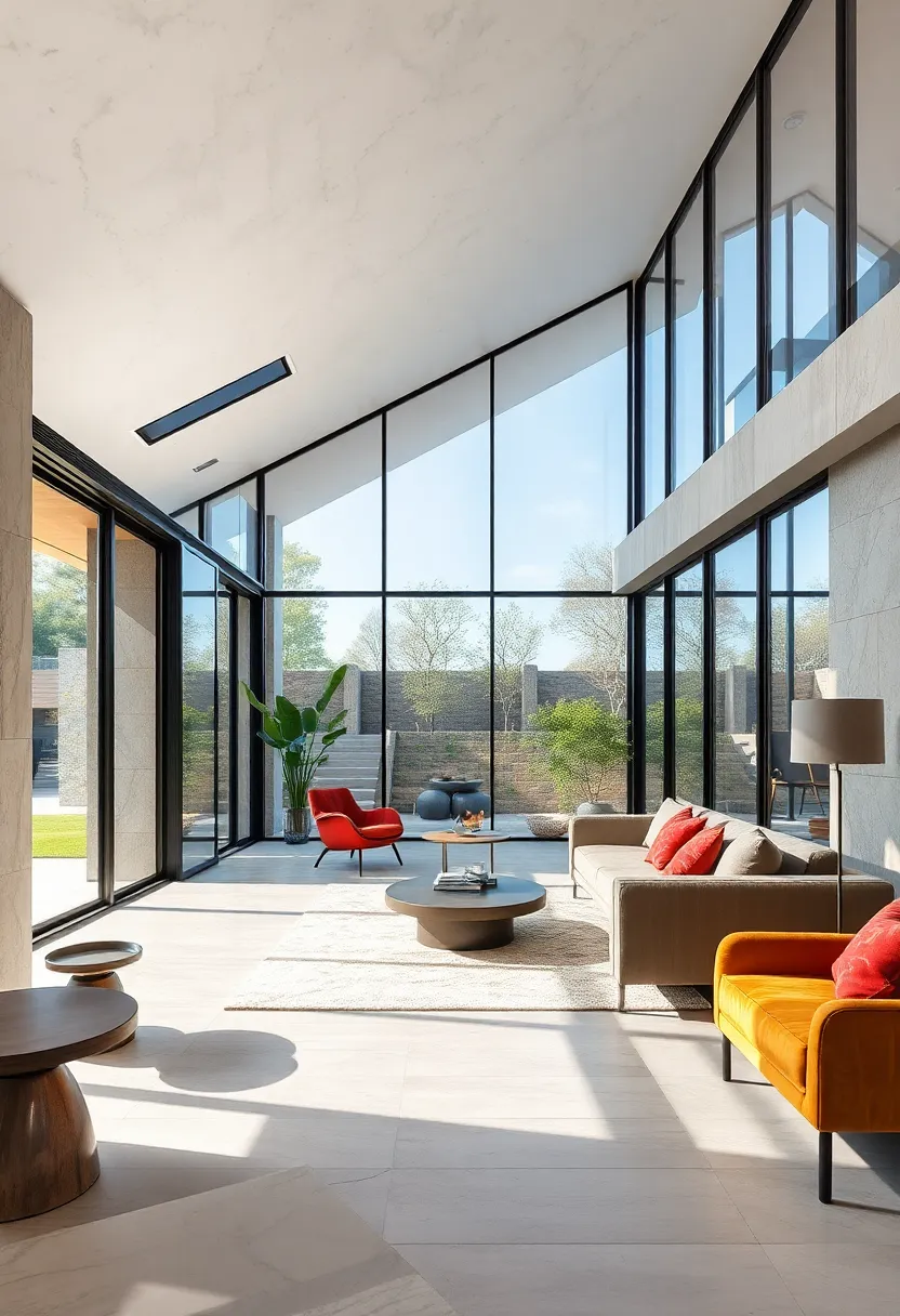 Geometric Transparency Featuring Sharp Angular Glass Panels ‍Enhancing Contemporary Architectural Expression