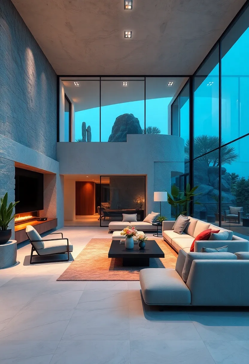 Sculptural Glass⁣ Forms Intertwined with Organic ‌Materials Showcasing Innovative Sustainable Luxury