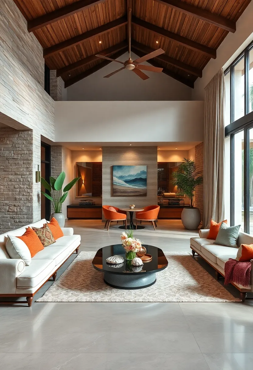 Add coconut shell or seashell decorative items for​ subtle tropical detailing throughout your home